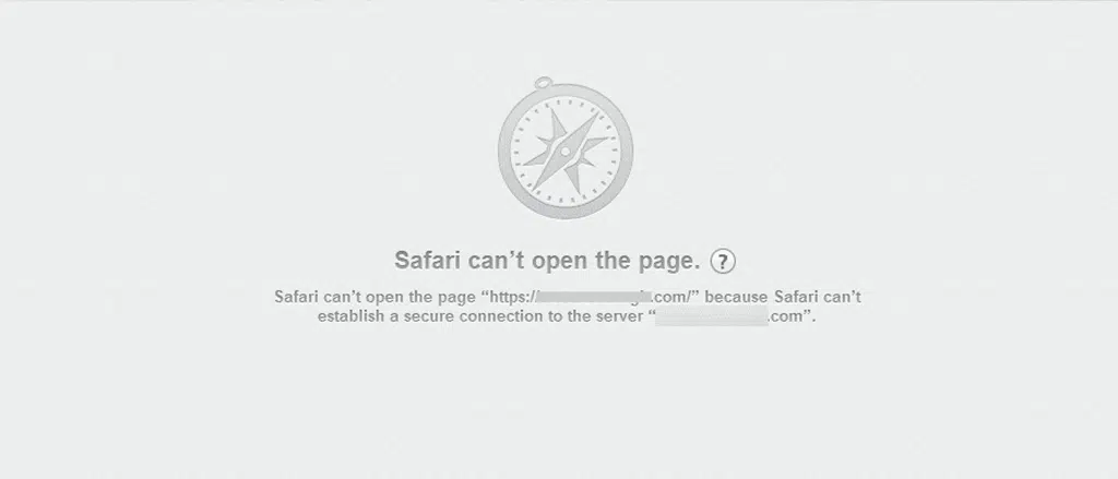 จะแก้ไข NET::ERR_CERT_COMMON_NAME_INVALID ได้อย่างไร 22 NET::ERR_CERT_COMMON_NAME_INVALID' error in Safari
