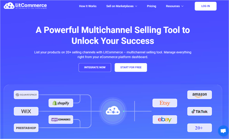 litcommerce-home - IsItWP - 無料の WordPress テーマ検出器 litcommerce homepage