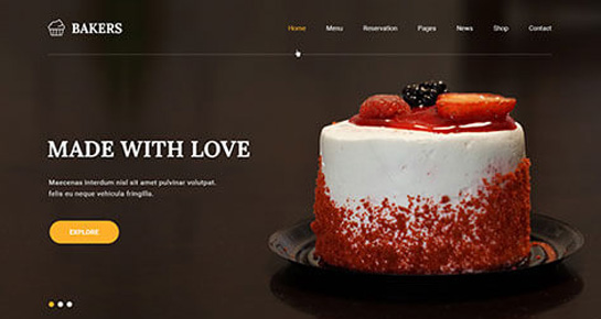 tema wordpress per panetteria