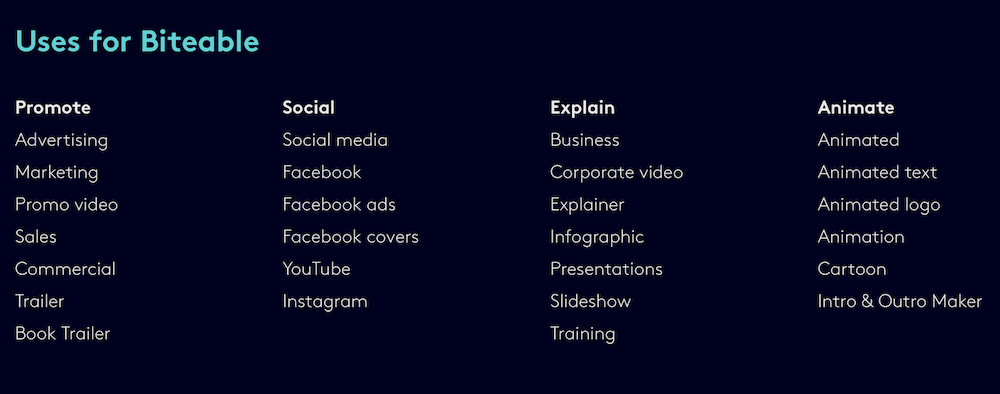 Beißbares Videomarketing