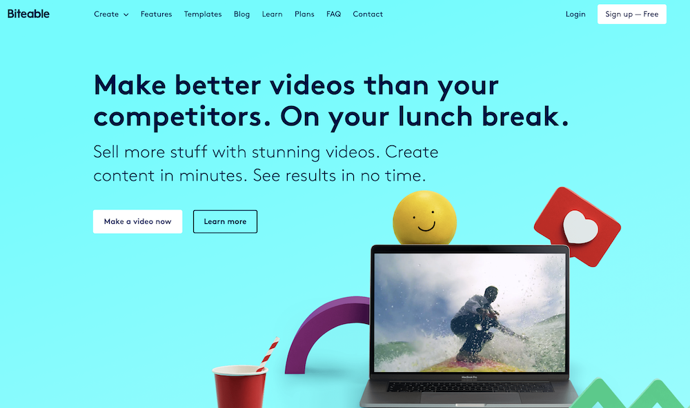 Beißbares Videomarketing