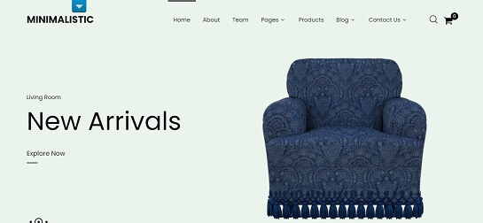最小商店 WordPress 主题