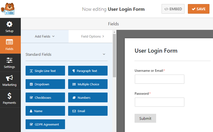 modulo di accesso utente in wordpress - IsItWP - Rilevatore di temi WordPress gratuito user login form in wordpress