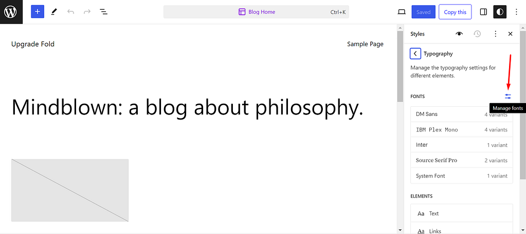 mengelola font di WordPress.