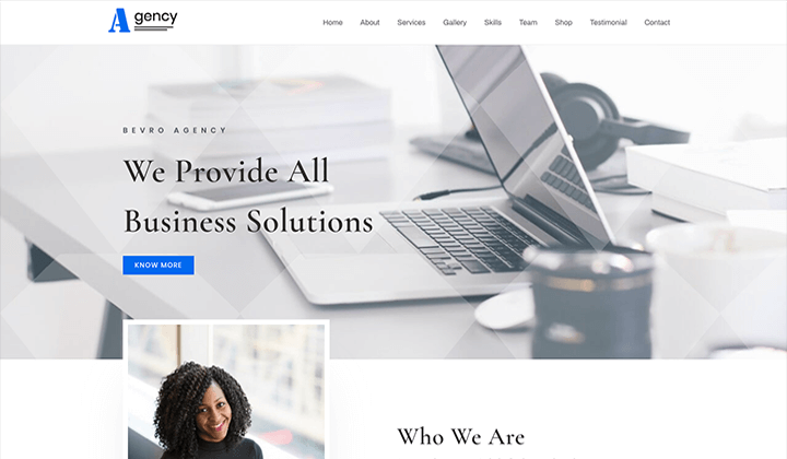 网站类型细分与现实生活示例 3 coperate business blog image
