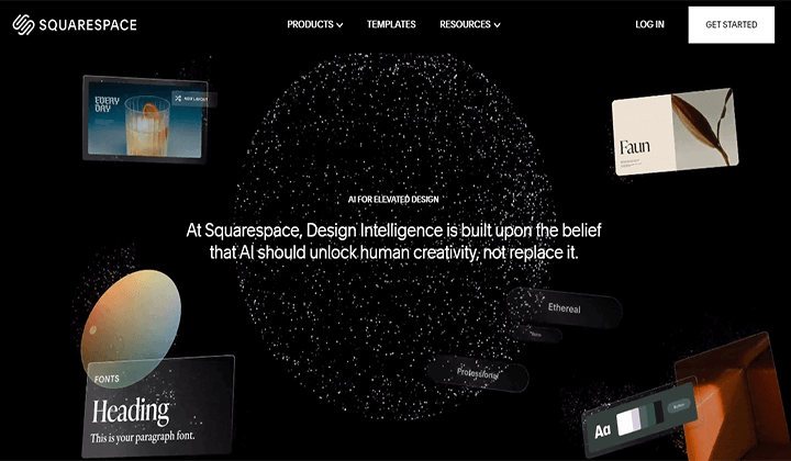 6+ AI Ecommerce Website Builder: Creare ușoară de magazin online 7 squarespace ai 2345
