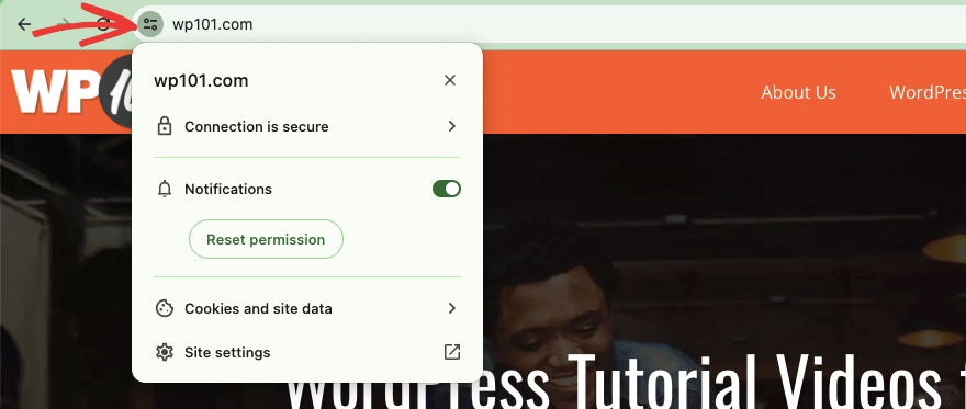 Значок SSL в браузере