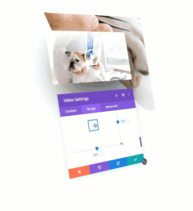 animações de produtos de vídeo gif e html5