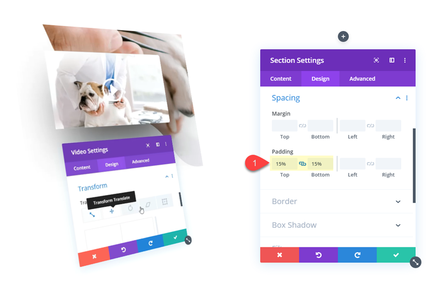animações de produtos de vídeo gif e html5