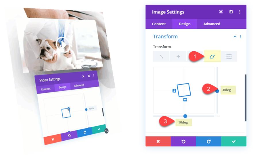 animações de produtos de vídeo gif e html5