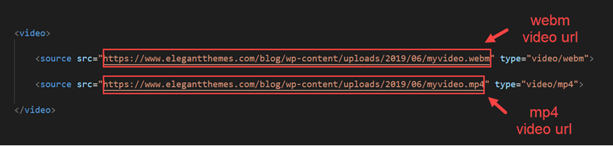 animações de produtos de vídeo gif e html5