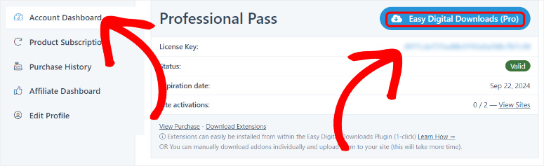edd-download-pro-file - IsItWP - Rilevatore di temi WordPress gratuito edd download pro file