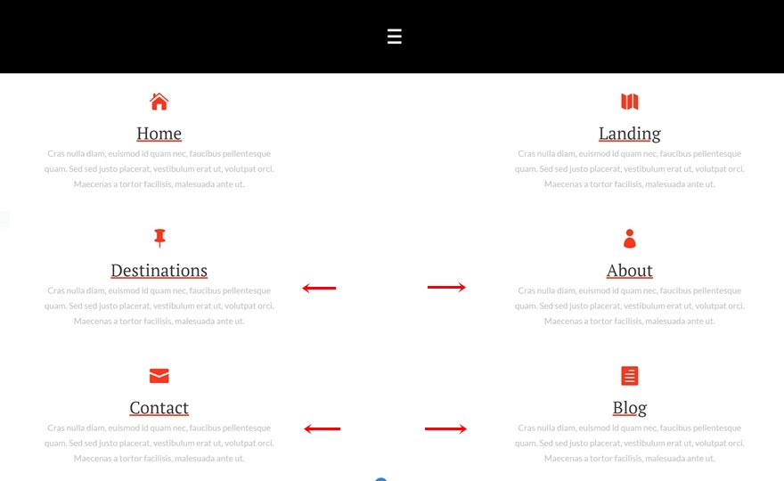 宣伝文メニュー