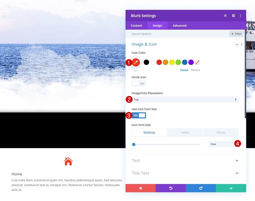 宣伝文メニュー