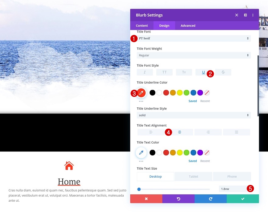 宣伝文メニュー