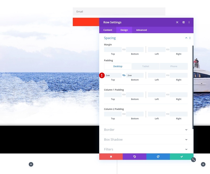 宣伝文メニュー