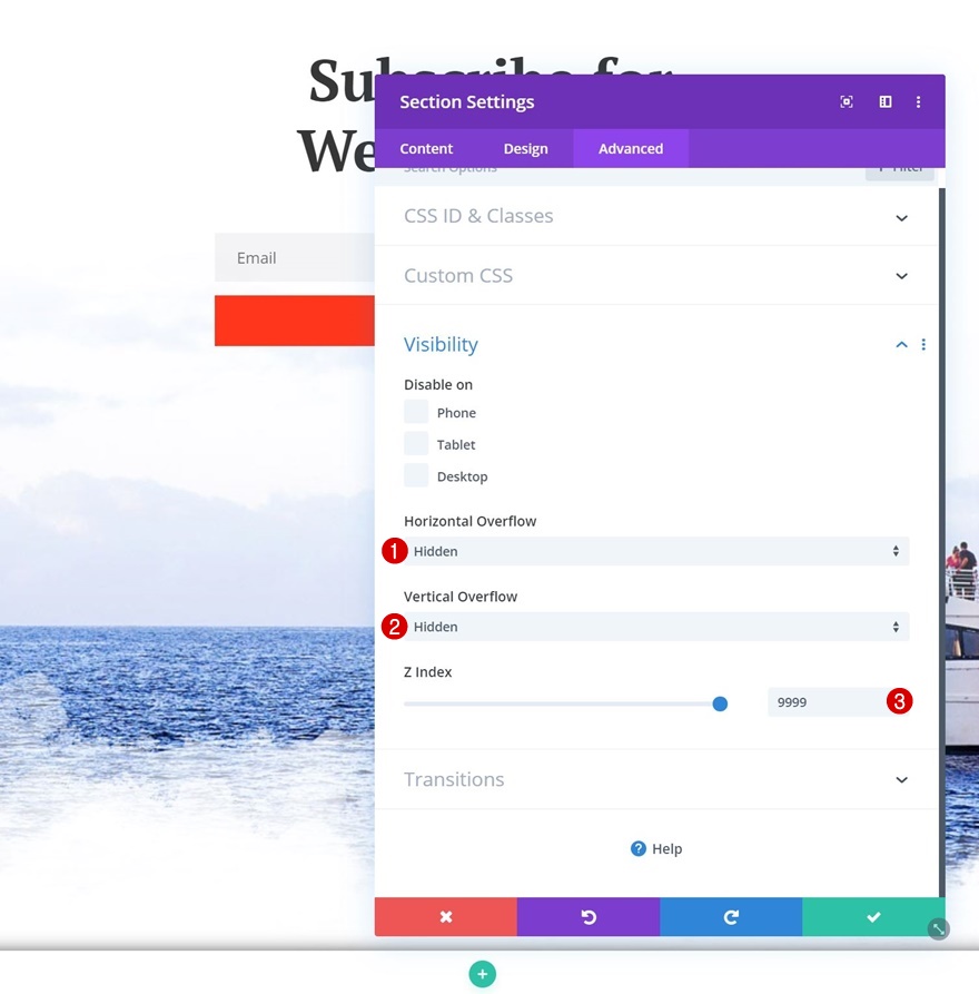 宣伝文メニュー
