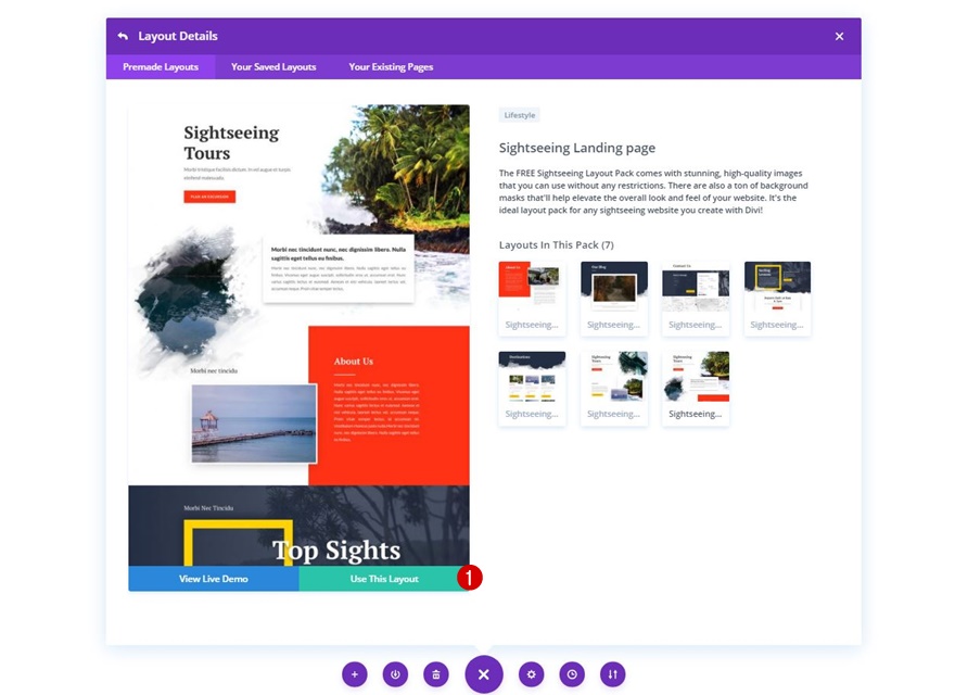 宣伝文メニュー