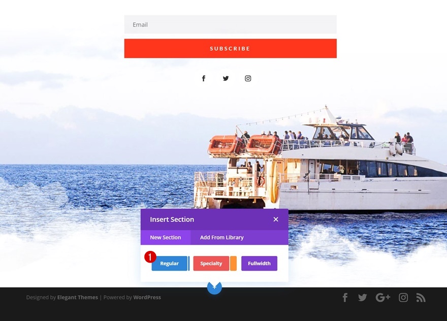 宣伝文メニュー