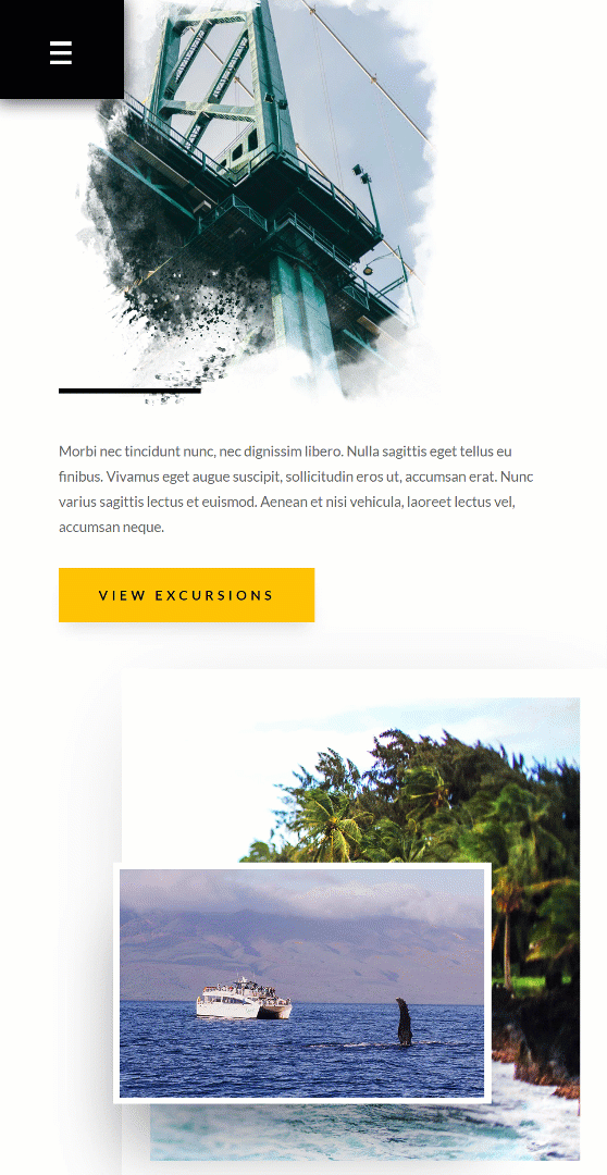 宣伝文メニュー