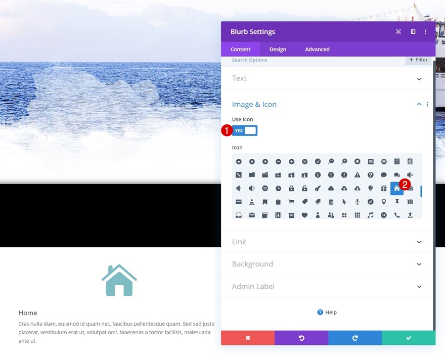宣伝文メニュー