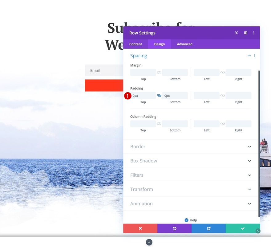 宣伝文メニュー