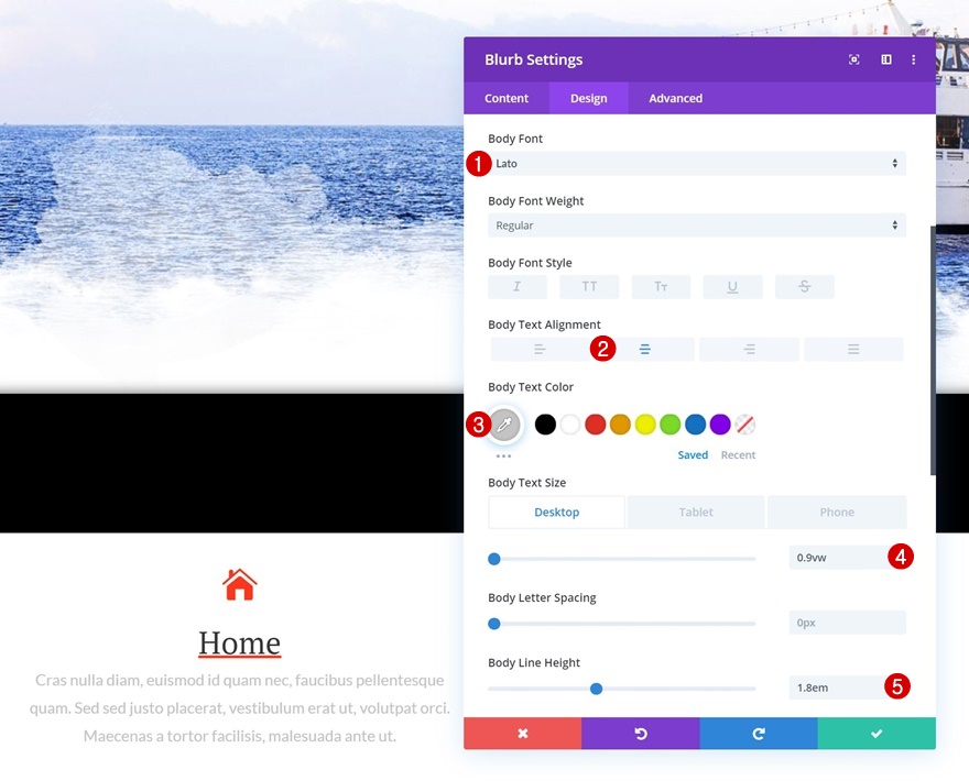 宣伝文メニュー