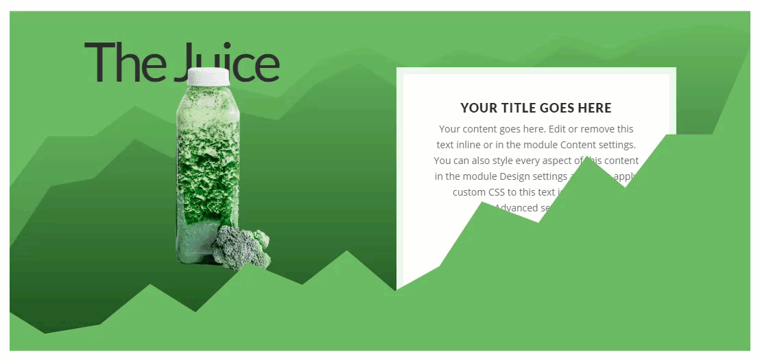 セクションディバイダーホバー効果