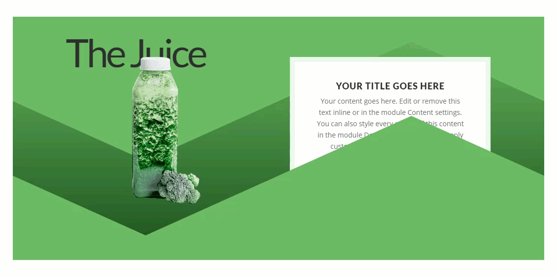 セクションディバイダーホバー効果