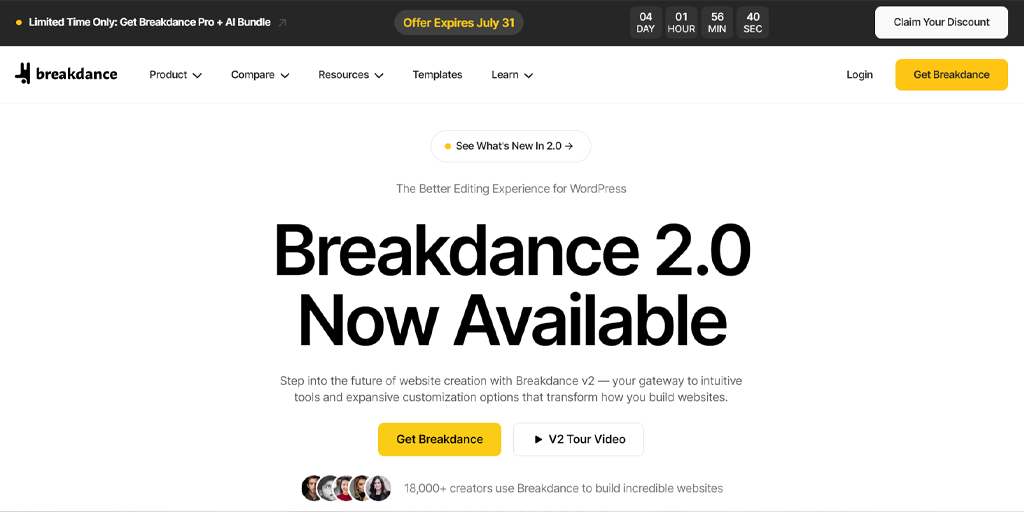 11 個頂級 Elementor 替代方案:WordPress 網站建置 12 Breakdance