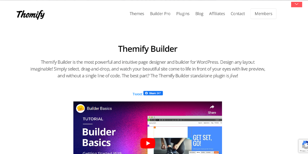 11 個頂級 Elementor 替代方案:WordPress 網站建置 14 themify builder
