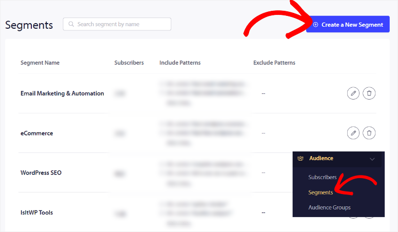 pushengage-create-new-segment – IsItWP – Kostenloser WordPress-Theme-Detektor pushengage create new segment