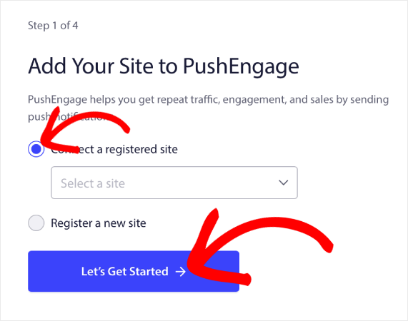 pushengage-connect-to-a-registered-site – IsItWP – Kostenloser WordPress-Theme-Detektor pushengage connect to a registered site