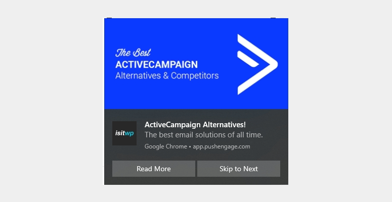 Vorschau der Multi-Action-Benachrichtigung – IsItWP – Kostenloser WordPress-Theme-Detektor Multi Action Notification Preview
