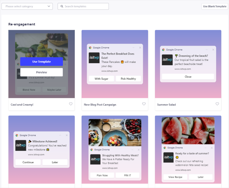 pushengage-push-broadcast-templates – IsItWP – Kostenloser WordPress-Theme-Detektor pushengage push broadcast templates