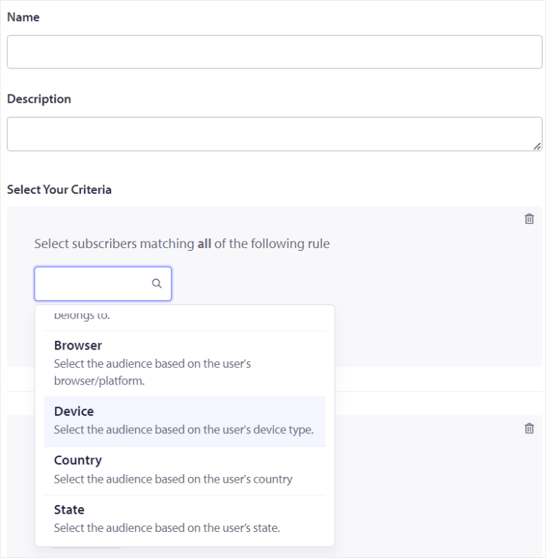 pushengage-customize-audience-group – IsItWP – Kostenloser WordPress-Theme-Detektor pushengage customize audience group