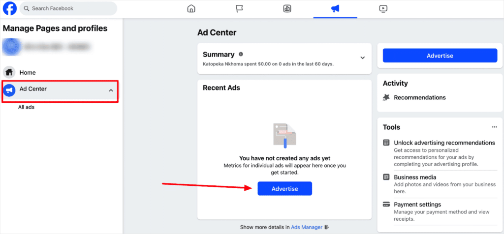 Facebook 廣告中心 - WPForms Use Facebook Ads to boost engagement.
