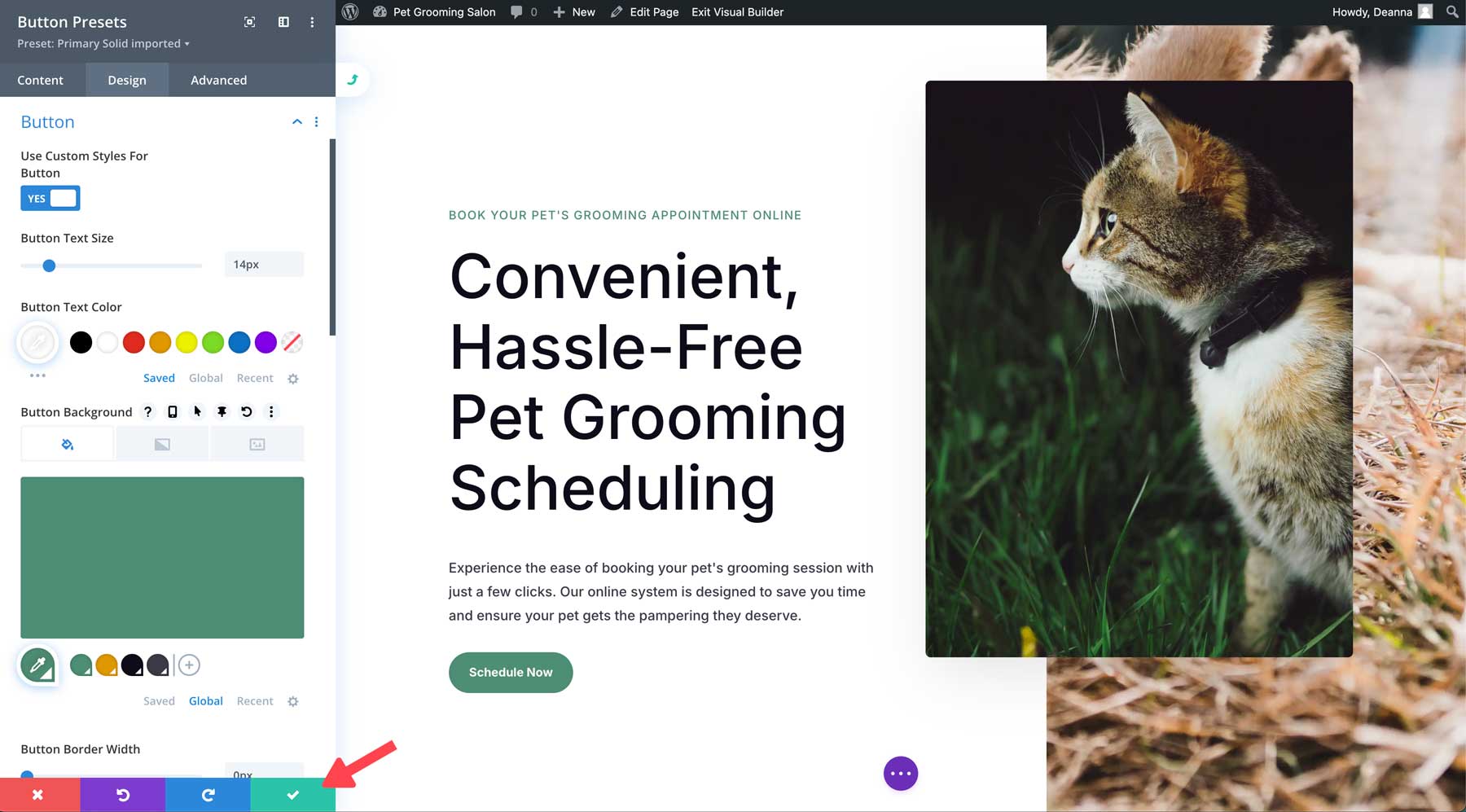Exemplos de sites Divi ai