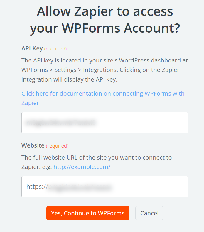 connect-zapier-wpforms - IsItWP - Detektor Tema WordPress Gratis connect zapier wpforms