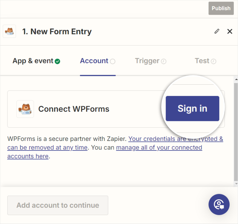 zapier-sign-in-wpforms - IsItWP - Detektor Tema WordPress Gratis zapier sign in wpforms