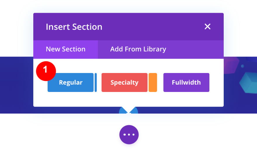 diviビルダーのスクリーンショット
