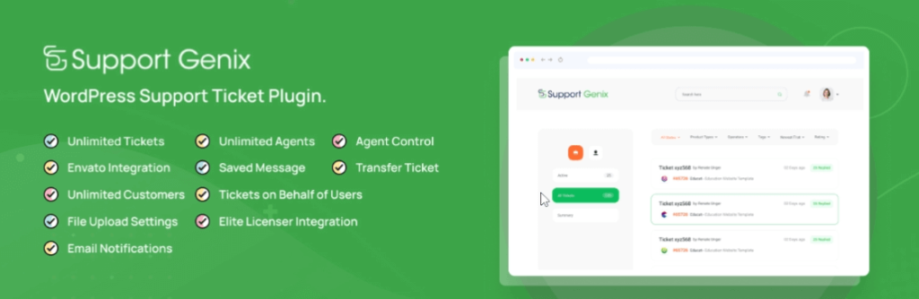 30+ يجب أن يكون لديك ملحقات WooCommerce 2024 6 support genix 3214
