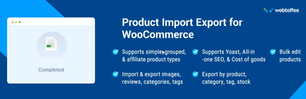 30+ يجب أن يكون لديك ملحقات WooCommerce 2024 13 product import export for woo 12