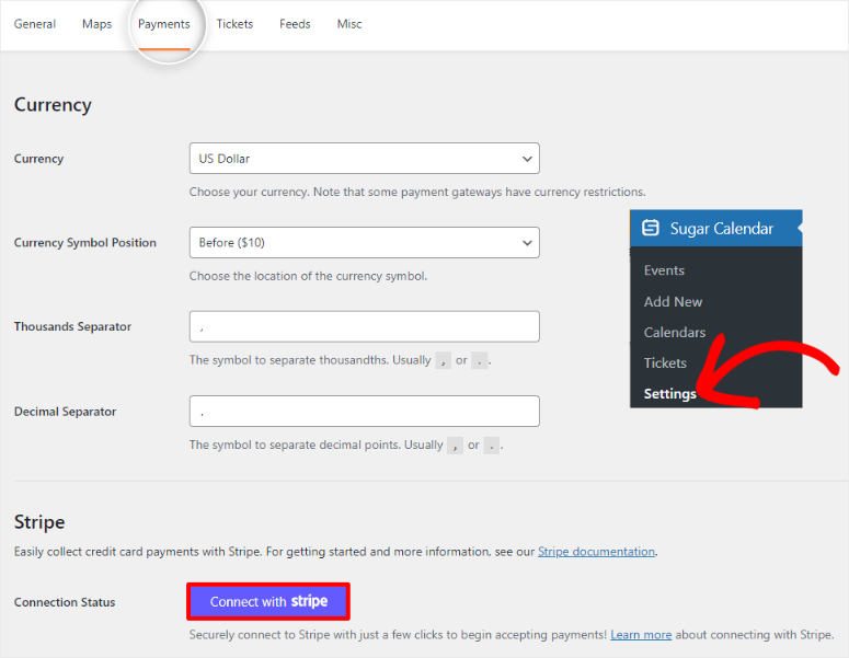 şeker-takvim-ödeme-bağlantısı - IsItWP - Ücretsiz WordPress Tema Dedektörü sugar calendar payment connection