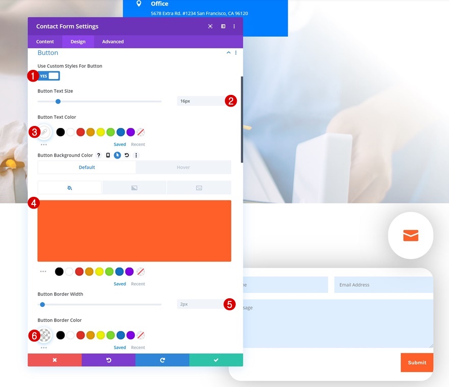 แบบฟอร์มการติดต่อคงที่