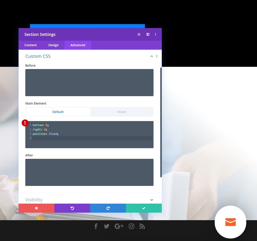 แบบฟอร์มการติดต่อคงที่