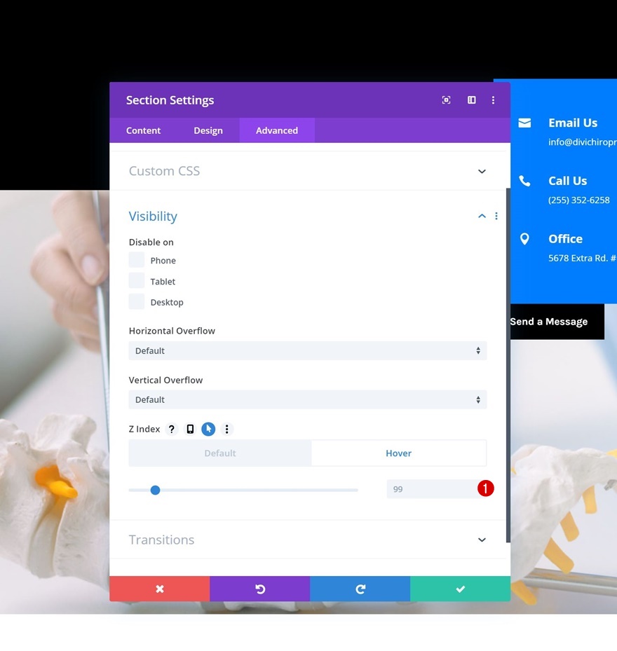แบบฟอร์มการติดต่อคงที่