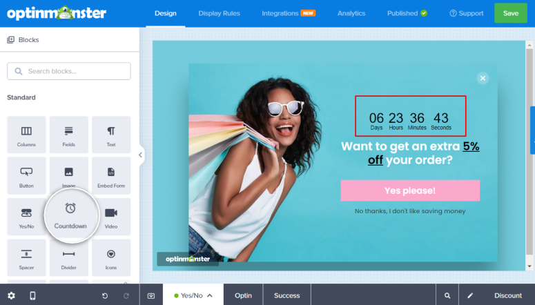 optinmonster-countdown - IsItWP - 免費 WordPress 主題偵測器 optinmonster countdown