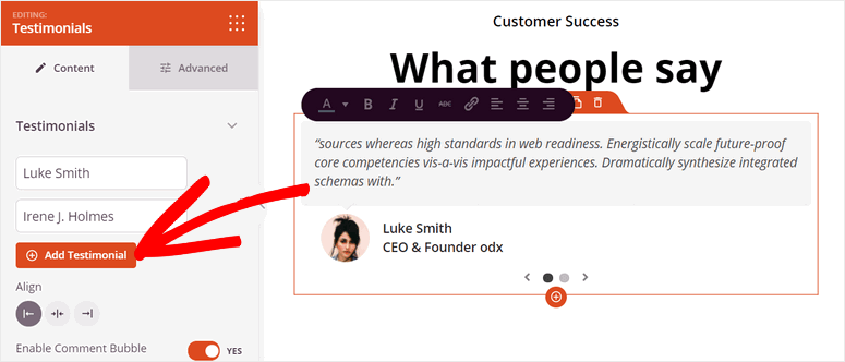 推薦客製化 Seedprod - IsItWP - 免費 WordPress 主題偵測器 testimonials-customization-seedprod