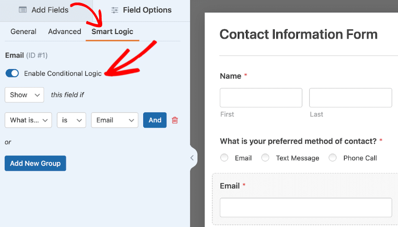 wpforms-conditional-logic-form - IsItWP - 免費 WordPress 主題偵測器